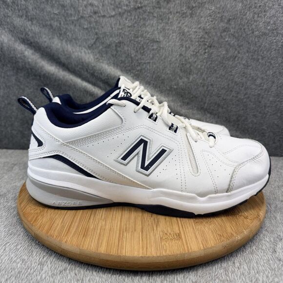 New Balance 608 Shoes Mens Size 12 4E White Leather Walking Sneakers MX608WN5 main image 8
